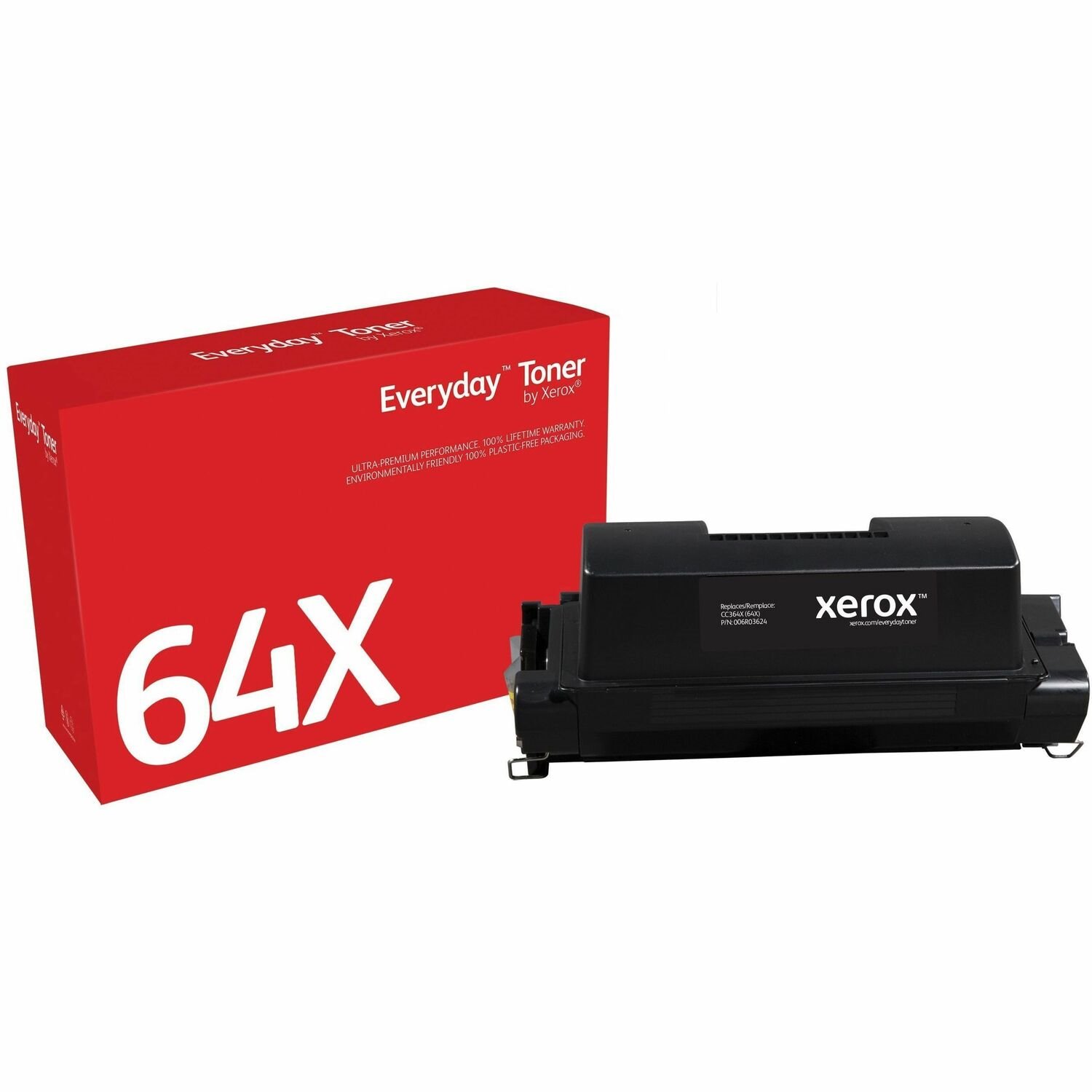 Xerox Everyday High Yield Laser Toner Cartridge - Single Pack 64X (CC364X) - Black - 1 / Pack