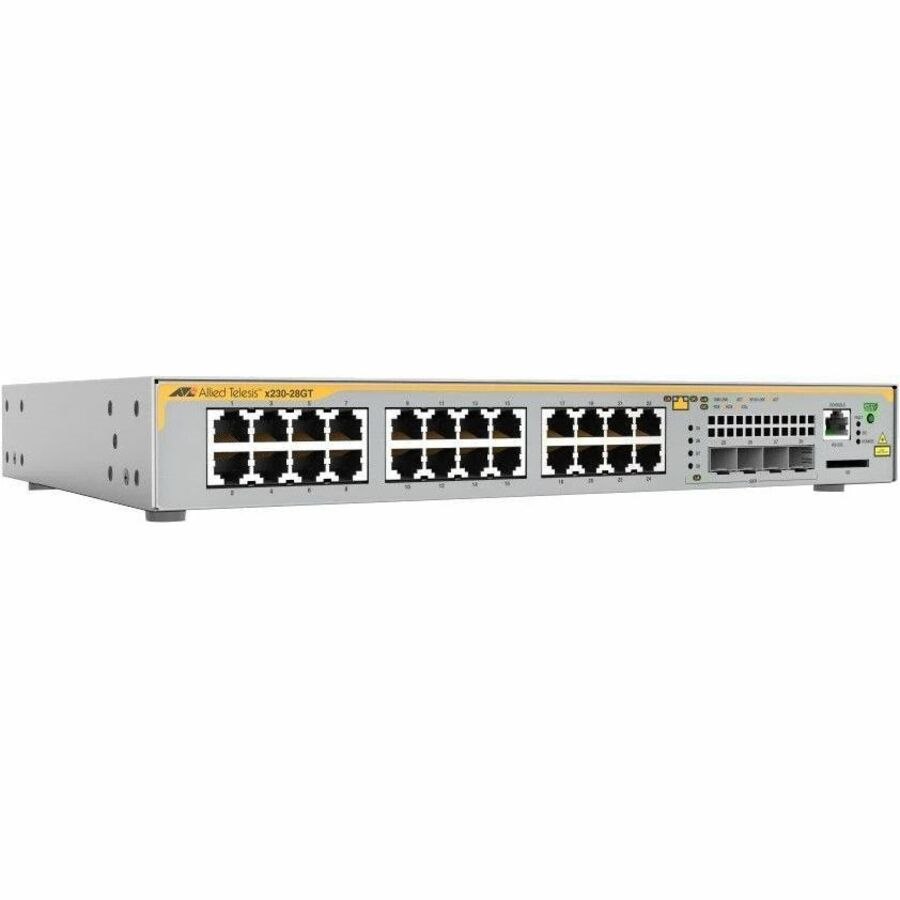 Allied Telesis L3 Switch with 24 x 10/100/1000T Ports and 4 x 100/1000X SFP Ports