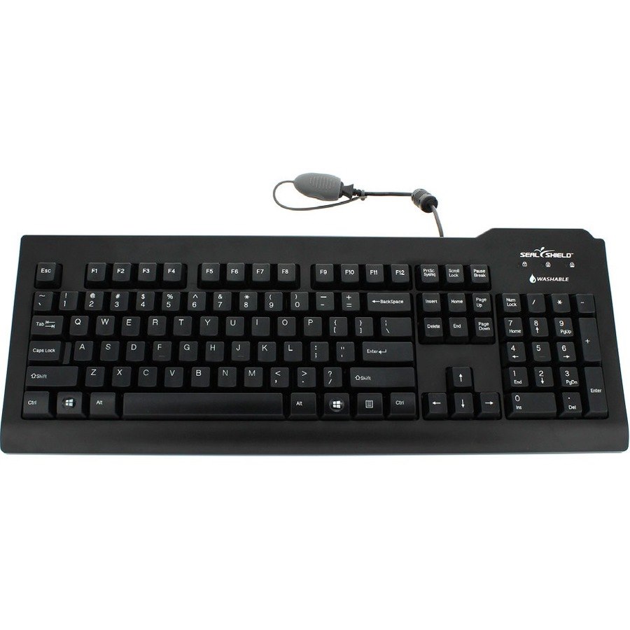 Seal Shield Silver Seal Waterproof Keyboard - SSKSV208SE