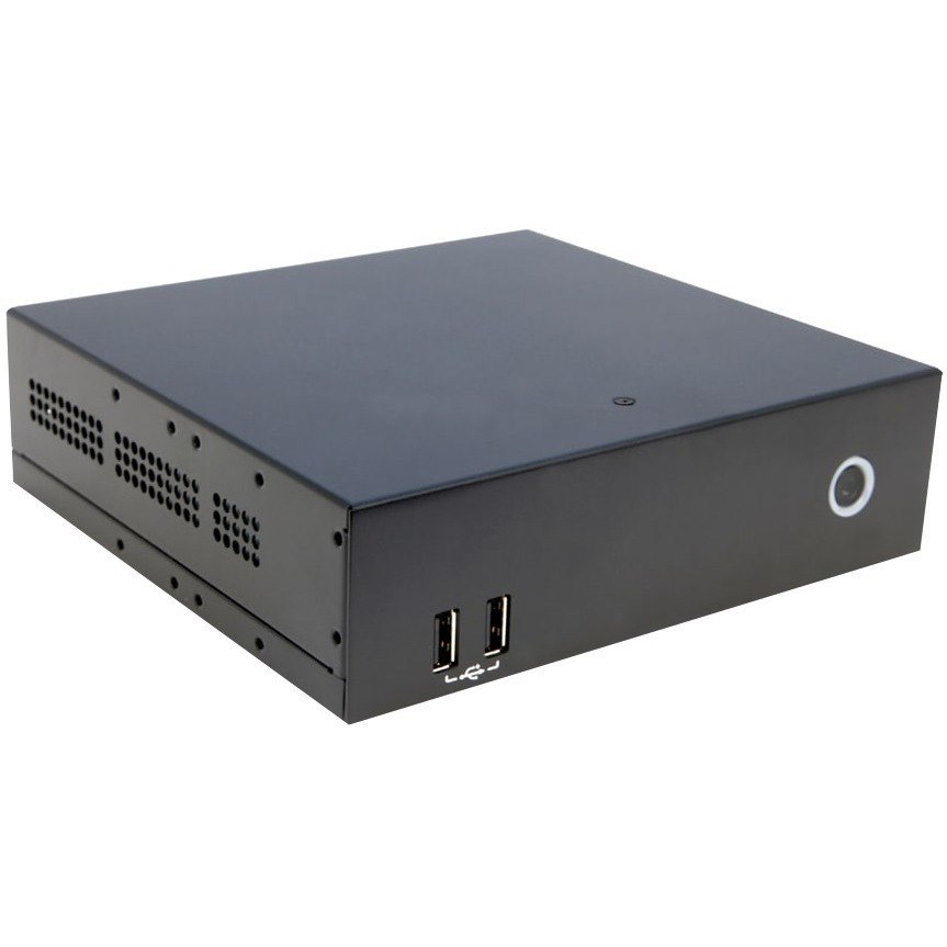 AOpen Digital Engine DE6200 Desktop Computer - AMD R-Series RX-421BD - 4 GB - 64 GB SSD - Black