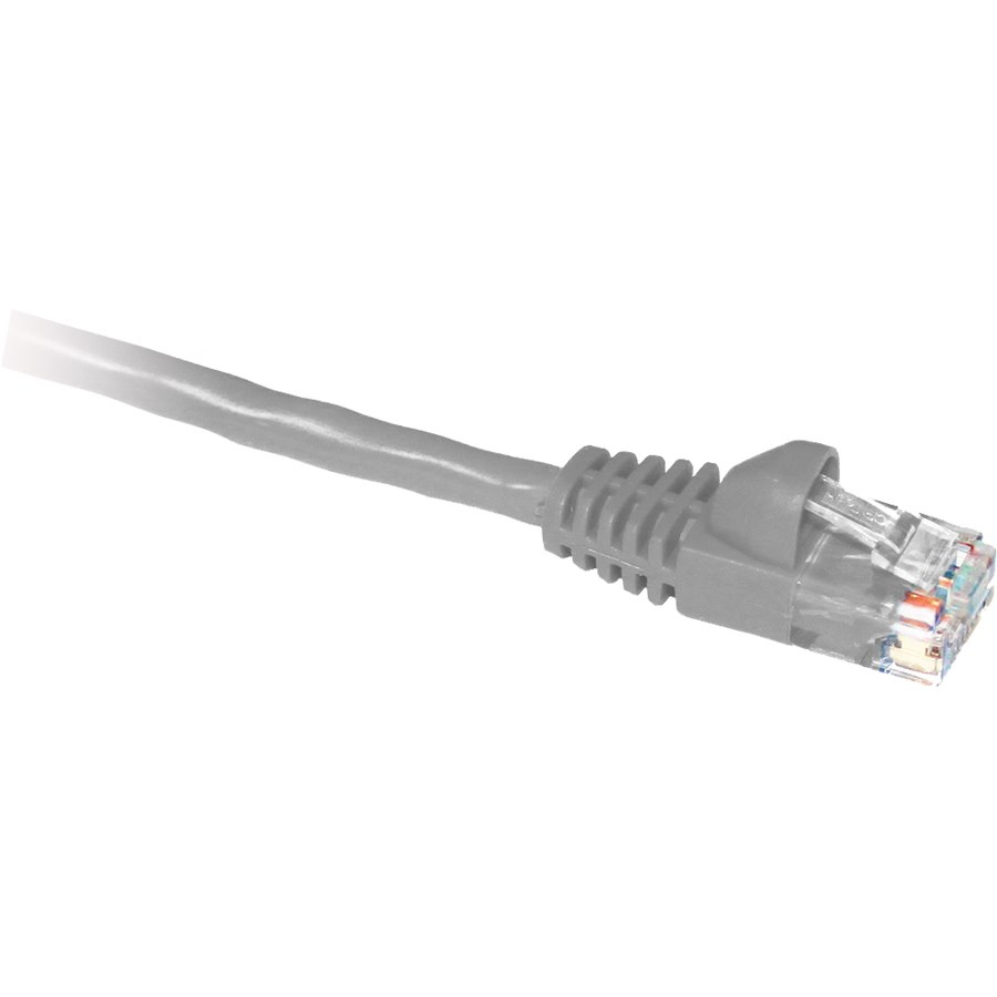 CP Technologies Cat5e 350MHz Snagless Patch Cable, Light Gray, 14FT