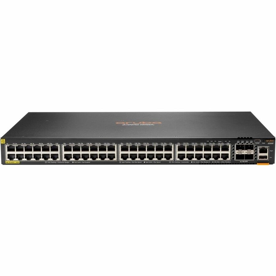 HPE Networking CX6200F 48G Class-4 PoE 4SFP 740W Switch