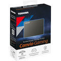Toshiba Canvio Gaming HDTX120XK3AA 2 TB Portable Hard Drive - External - Black