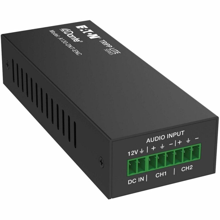 Tripp Lite series A130-DNT-ENC Dante 2-Channel Analog Audio Encoder