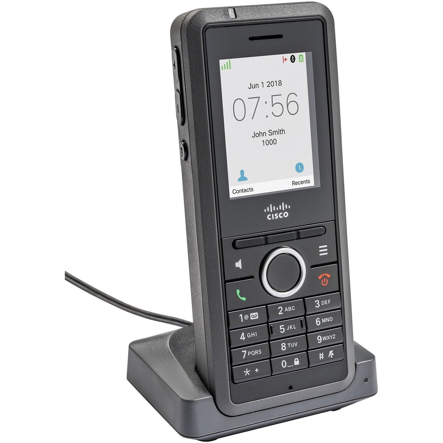 Cisco 6825 Handset - Wall Mountable - Charcoal