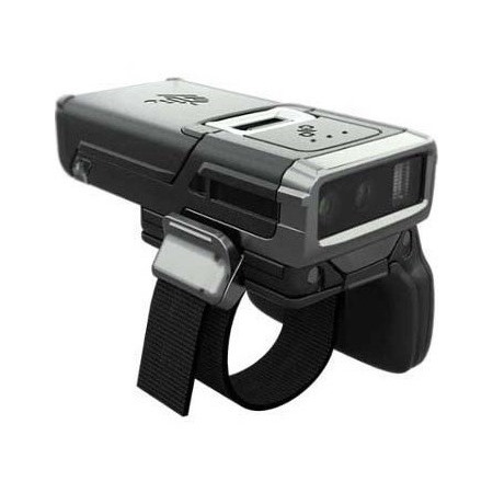 Zebra RS5100 Rugged Warehouse, Picking, Sorting, Transportation, Logistics, Sorting, Inventory, ... Wearable Barcode Scanner - Wireless Connectivity - Black, Silver