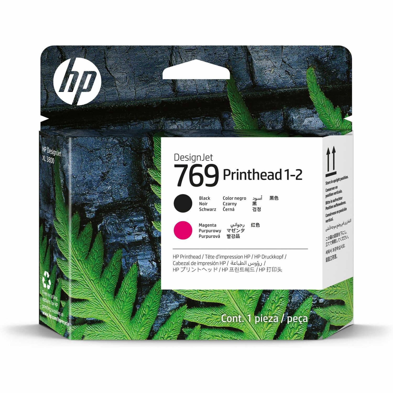 HP 769 Original Laser Printhead - Black, Magenta Pack