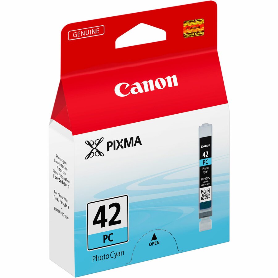 Canon CLI-42PC Original Inkjet Ink Cartridge - Photo Cyan - 1 Pack
