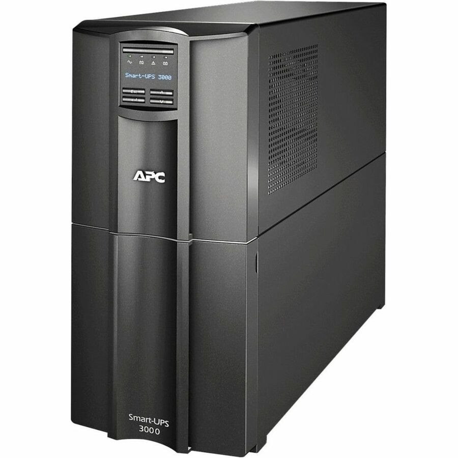 [TAA] APC Smart-UPS, Line Interactive, 3kVA, Tower, 120V, 8 NEMA 5-15R+2 NEMA 5-20R outlets, SmartConnect Port+SmartSlot, AVR, LCD, TAA