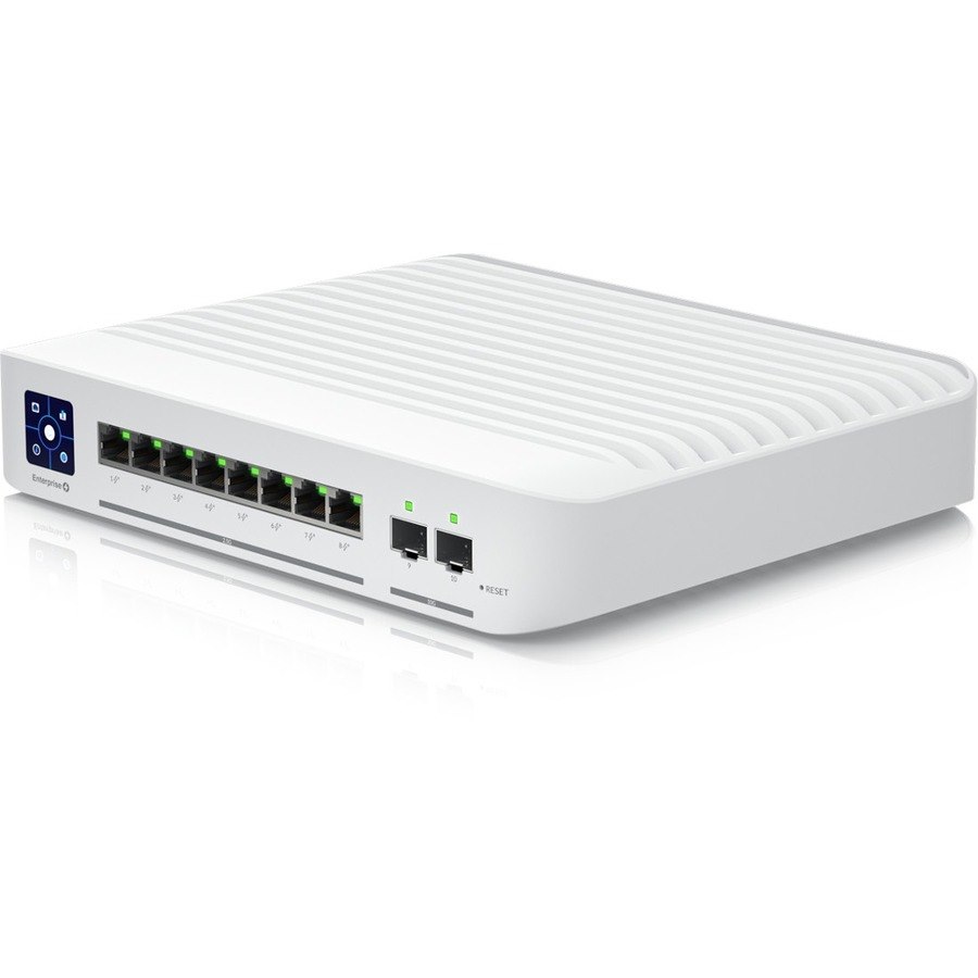 Ubiquiti UniFi 8 Ports Manageable Layer 3 Switch - 10 Gigabit Ethernet, 2.5 Gigabit Ethernet - 2.5GBase-T, 10GBase-X