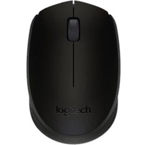 Logitech B170 Mouse - Radio Frequency - USB 2.0 - Optical - Black