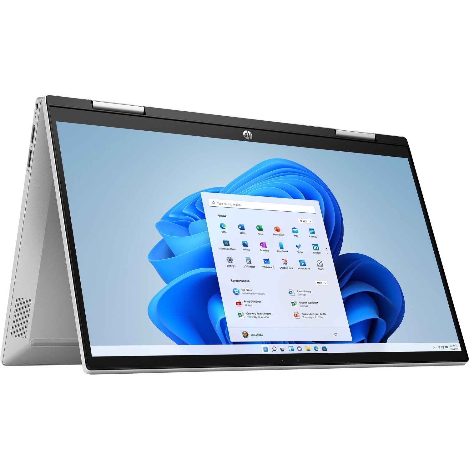 HP Pavilion x360 14-dy2000 14-dy2010nr 14" Touchscreen Convertible 2 in 1 Notebook - Full HD - Intel Core i5 i5-1235U - 8 GB - 1 TB SSD - English Keyboard - Natural Silver