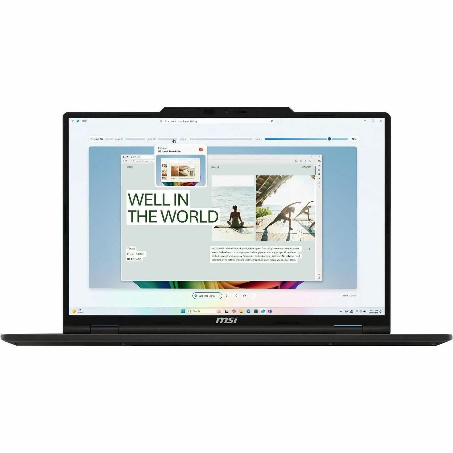 MSI Venture A16 AI+ A3HM VENTURE A16 AI+ A3HMG-015AU 16" Clamshell Copilot+ PC Gaming Notebook - 2K - 120 Hz - AMD Ryzen AI 7 350 - 16 GB - 512 GB SSD - Solid Gray