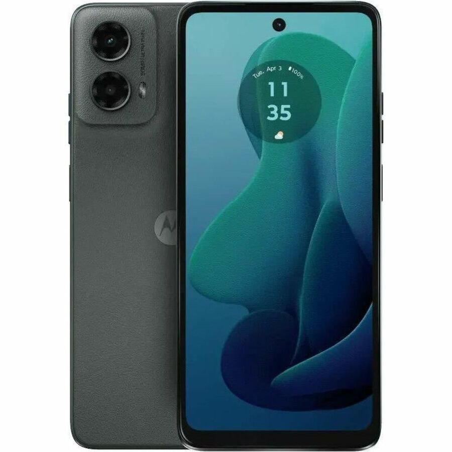 Motorola Mobility moto g 5G (2024) 128 GB Smartphone - 6.6" LCD HD+ 1612 x 720 - Octa-core (Cortex A78Dual-core (2 Core) 2 GHz + Cortex A55 Hexa-core (6 Core) 1.80 GHz - 4 GB RAM - Android 14 - 5G - Sage Green