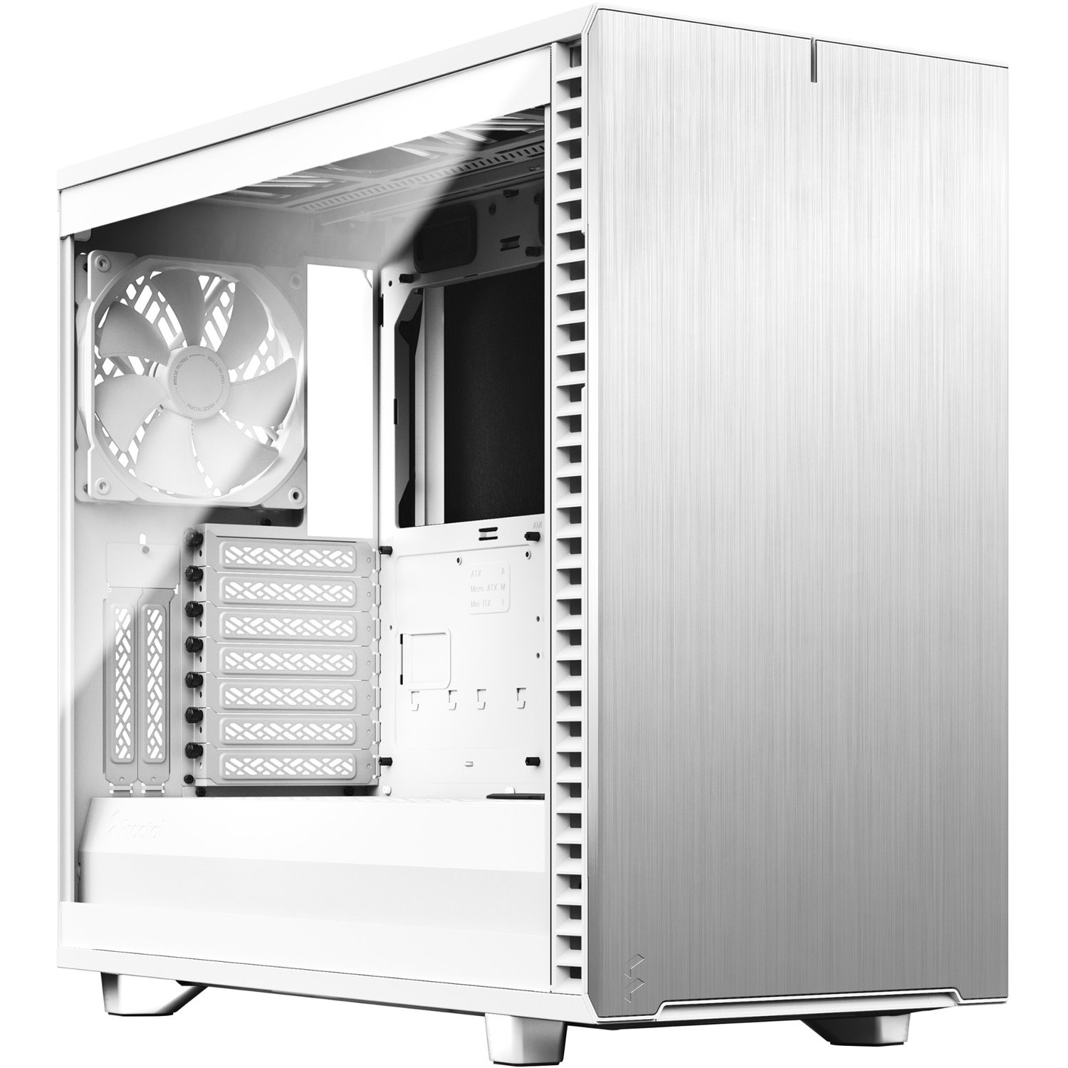 Fractal Design Define 7 Computer Case - ATX Motherboard Supported - Mid-tower - Steel, Anodized Aluminium - White