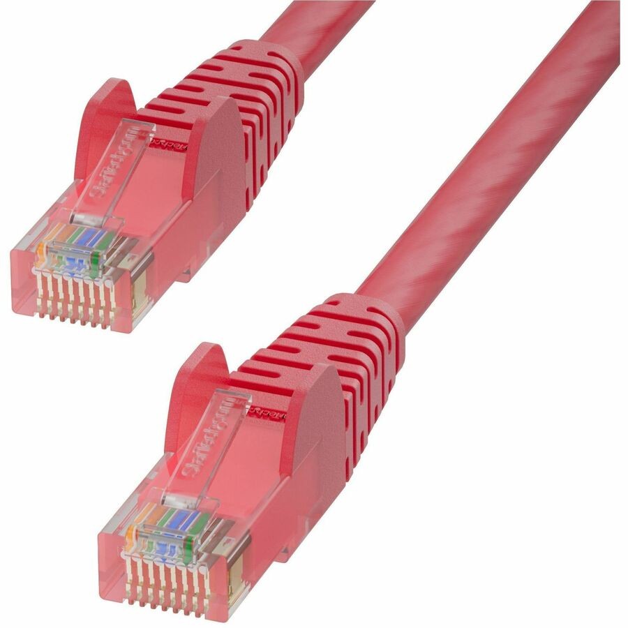StarTech 30m Red Cat6 Ethernet Cable, Snagless RJ45, UTP, 24AWG Bare Copper Wire, Network Patch Cord