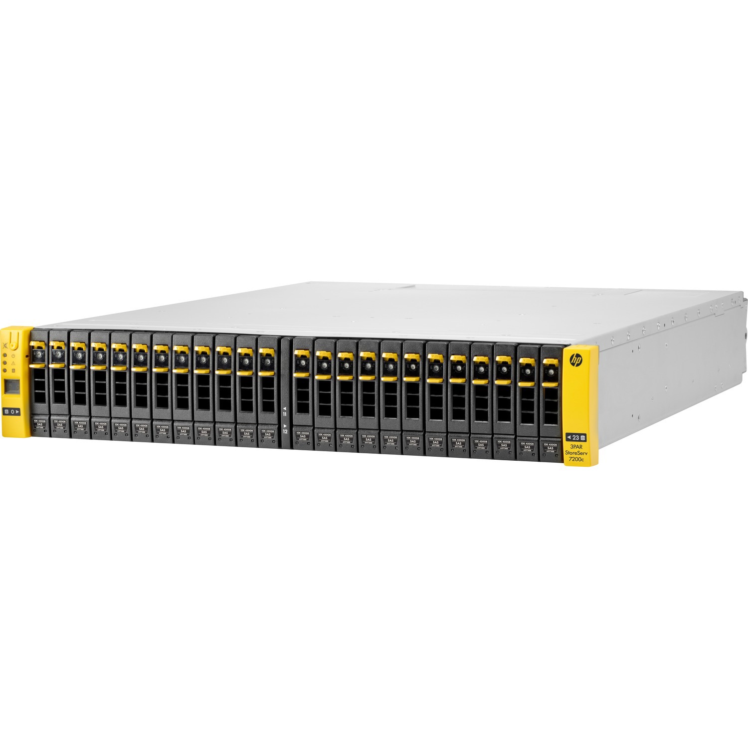 HPE 3PAR StoreServ 7200c 24 x Total Bays SAN Storage System - 2U Rack-mountable