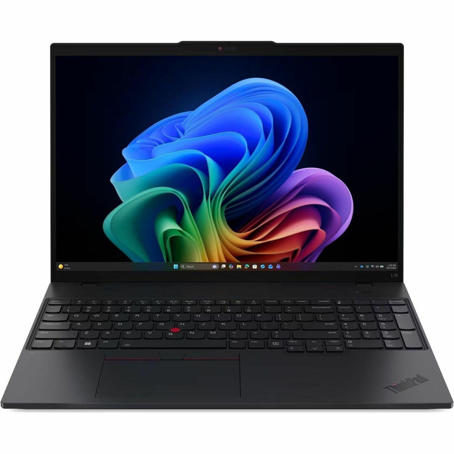 Lenovo ThinkPad L16 Gen 3 21X8002DMH 40,6 cm (16") Copilot+ PC Notebook - WUXGA - 60 Hz - Intel Core Ultra 7 Series 3 355 - 32 GB - 512 GB SSD - Smartcard lezer - Zwart
