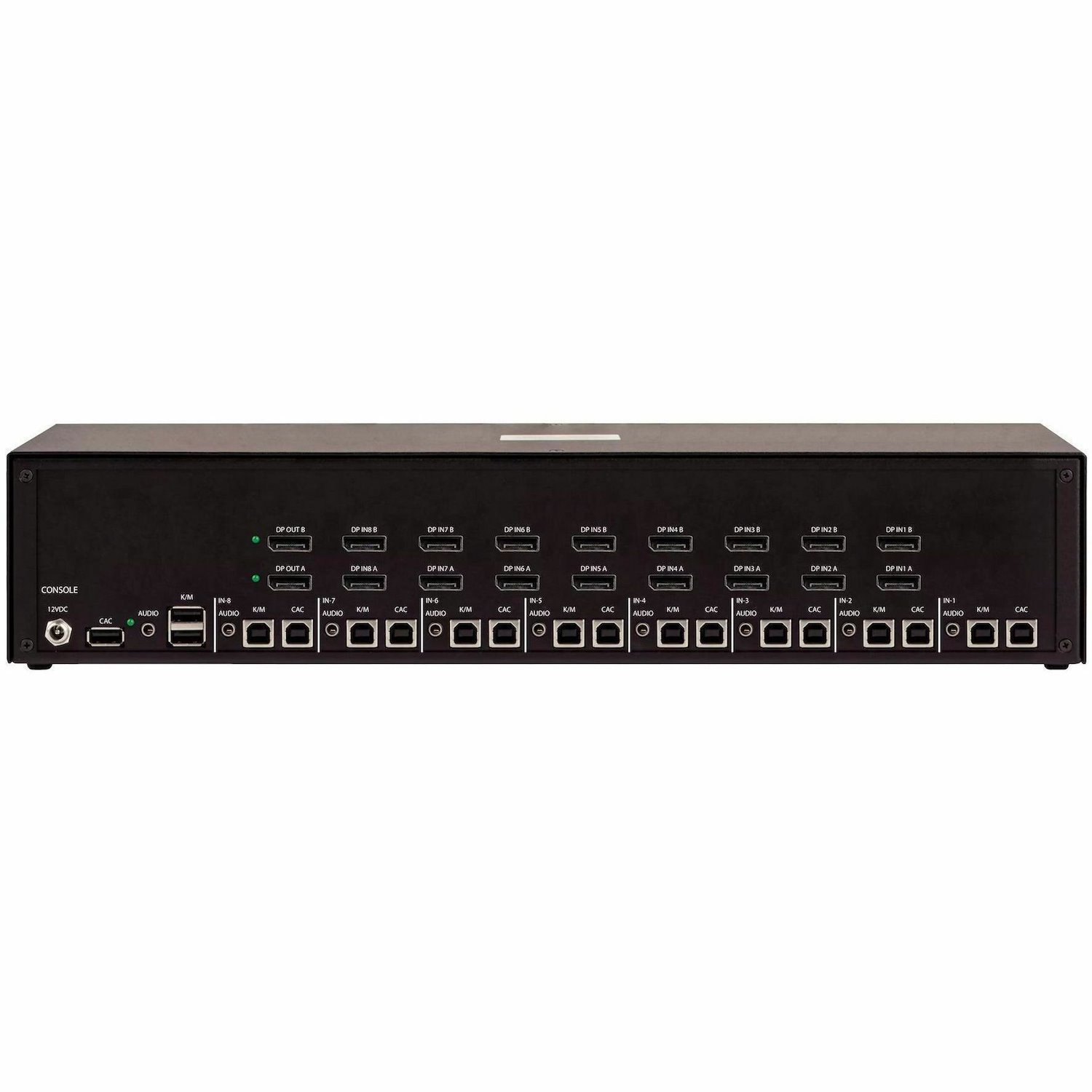 StarTech.com Secure 8-Port Dual-Monitor KVM Switch, DisplayPort, 4K 30Hz, NIAP 4.0, CAC, Made in the USA