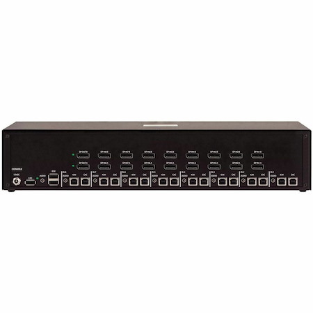 StarTech.com Secure 8-Port Dual-Monitor KVM Switch, DisplayPort, 4K 30Hz, NIAP 4.0, CAC, Made in the USA