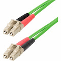 StarTech.com 20m (65.6ft) LC to LC (UPC) OM5 Multimode Fiber Optic Cable, 50/125µm Duplex Zipcord, 40G/100G, LSZH Fiber Jumper Cord