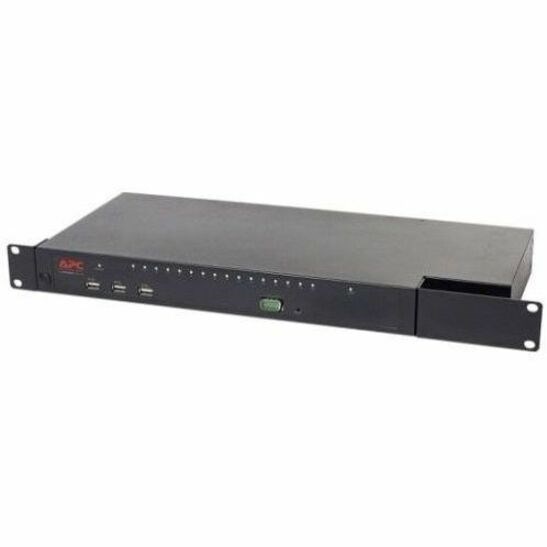 Dell APC KVM 2G, Digital/IP, 1 Remote/1 Local User, 16 Ports with Virtual Media - FIPS 140-2