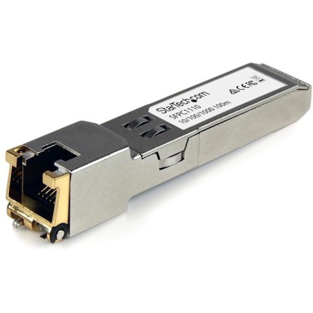 StarTech.com SFP (mini-GBIC) - 1 x RJ-45 10/100/1000Base-T Network LAN - 1 Each