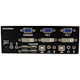 StarTech.com 2 Port DVI VGA Dual Monitor KVM Switch with Audio & USB Hub
