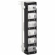 Eaton Tripp Lite Series 12-Port Wall-Mount Patch Panel for UTP Keystone Jacks, Rotatable Modules, TAA