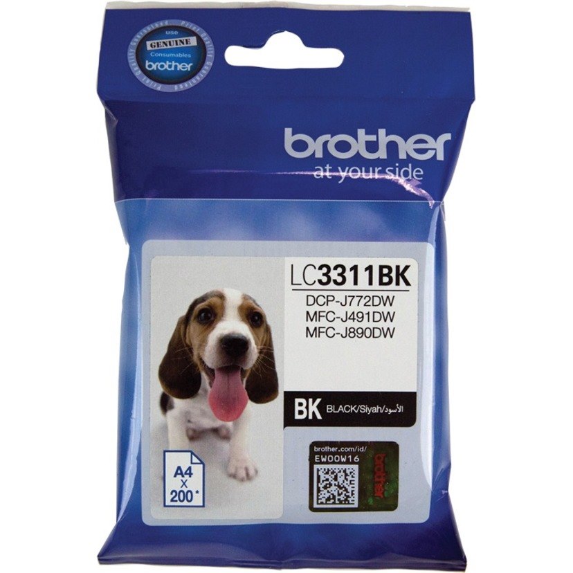 Brother Original Standard Yield Laser Toner Cartridge - Black Pack