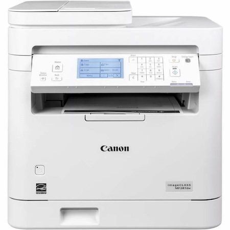 Canon imageCLASS MF287dw Wired & Wireless Laser Multifunction Printer - Monochrome - White