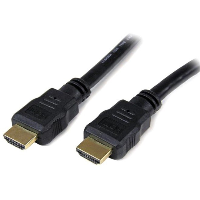 StarTech.com 10ft/3m HDMI Cable, 4K High Speed HDMI Cable with Ethernet, Ultra HD 4K 30Hz Video, HDMI 1.4 Cable, HDMI Monitor Cord, Black