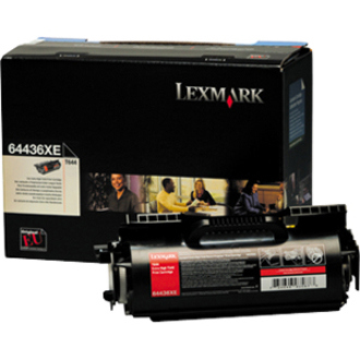 Lexmark 64436XE Origineel Laser Tonercartridge - Zwart Verpakking