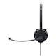 Manhattan Mono On-Ear Headset (USB), Microphone Boom (padded), Retail Box Packaging, Adjustable Headband, In-Line Volume Control, Ear Cushion, USB-A for both sound and mic use, cable 1.5m, Three Year Warranty
