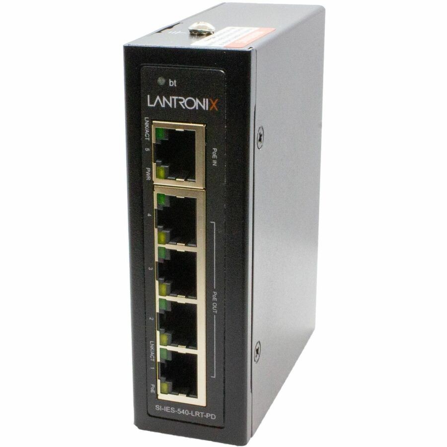 Lantronix Unmanaged Hardened 1x4 PoE++ Splitter