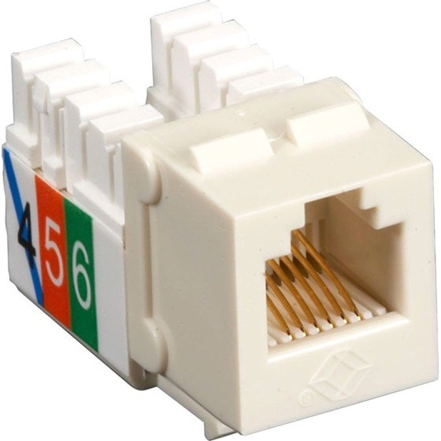 Black Box Telephone Jack - RJ11, USOC, Office White, 25-Pack