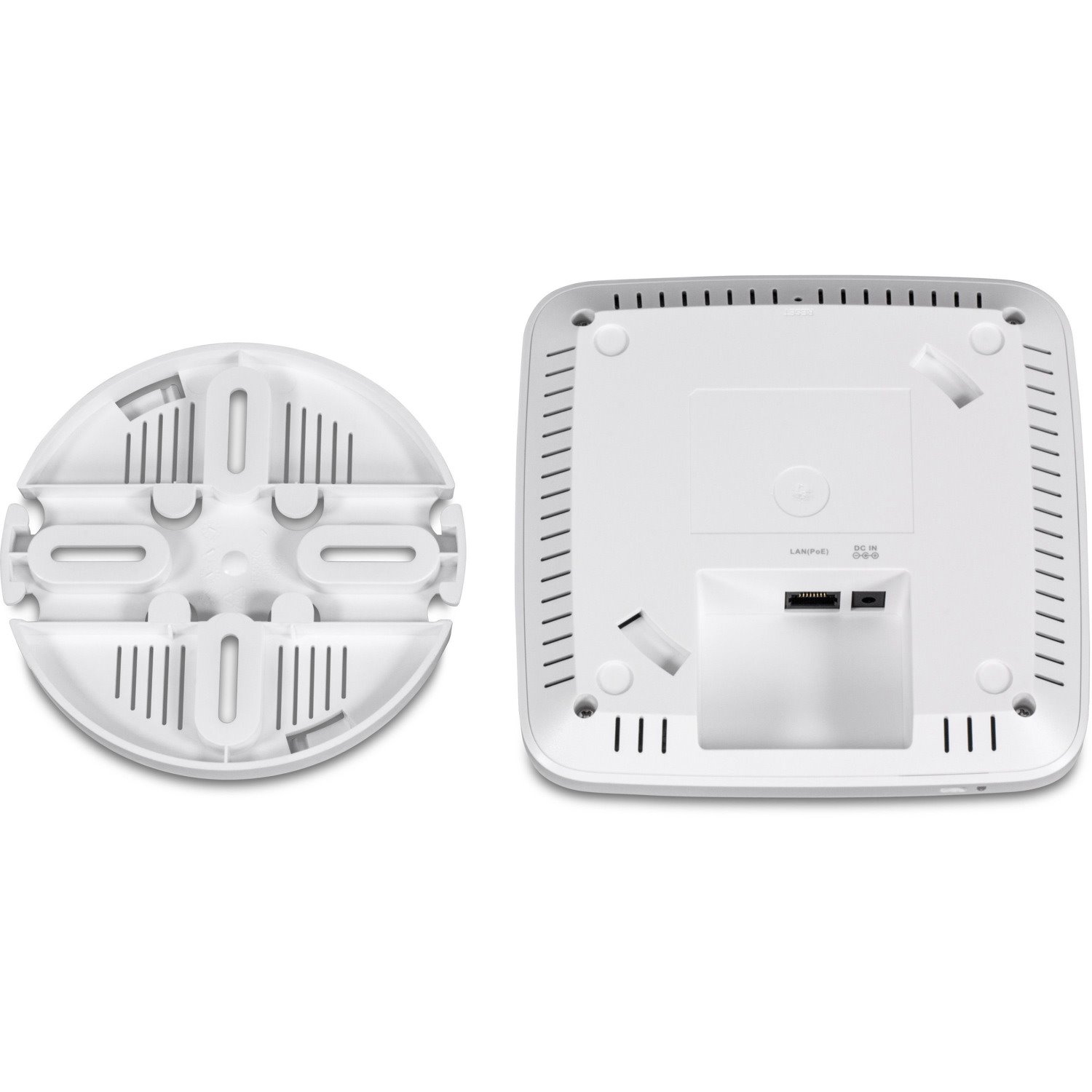 TRENDnet AX1800 Dual Band WiFi 6 PoE+ Access Point, 1201Mbps WiFi AX + 576Mbps WiFi N, MU-MIMO, OFDMA,1024 QAM, WDS, Client Bridge, WDS Bridge, AP, WDS Station, White, TEW-921DAP