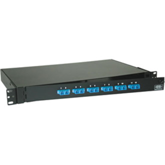Hubbell FPR012SCM 6-Port Network Patch Panel