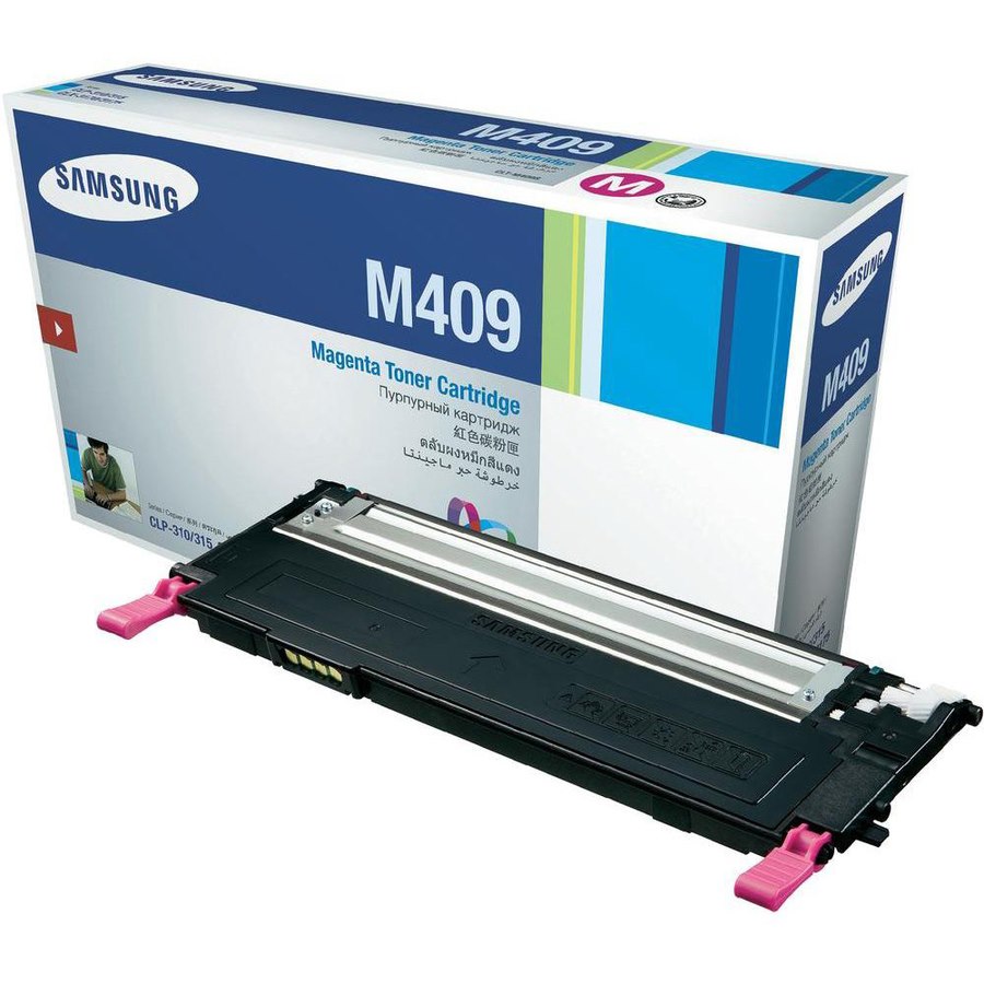 Samsung CLT-M4092S Original Laser Toner Cartridge - Magenta - 1 Pack