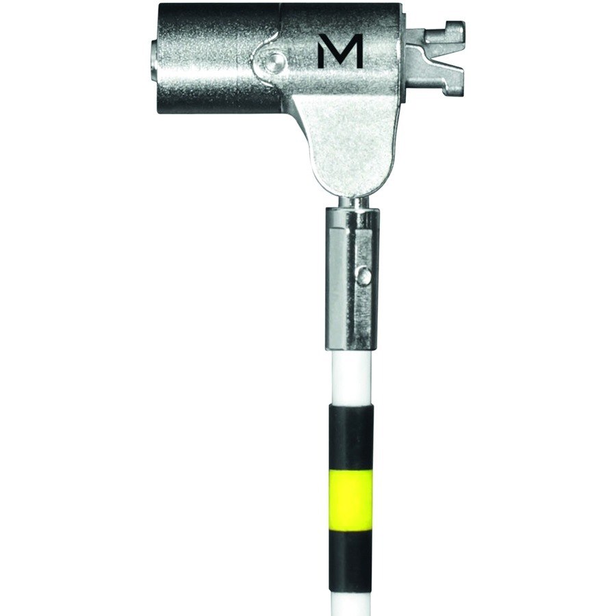 Mobilis 3 Interchangeable Heads Security Lock -Rotating Head - Compatible Master Key