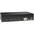 APC NetShelter Rack Automatic Transfer Switch, 2U, 30A, 120V, 2 L5-30P IN, 16 5-20R OUT, 50/60Hz
