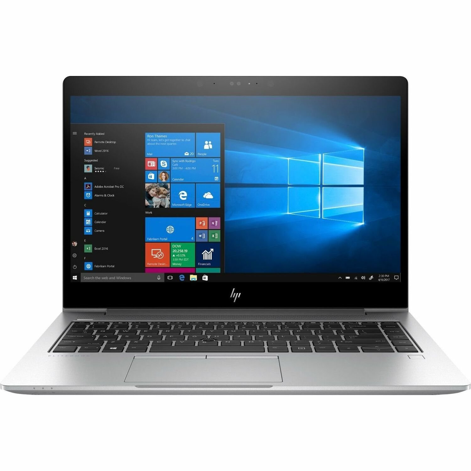 HP EliteBook 840 G5 14" Notebook - Full HD - Intel Core i5 8th Gen i5-8350U - 16 GB - 256 GB SSD - Silver