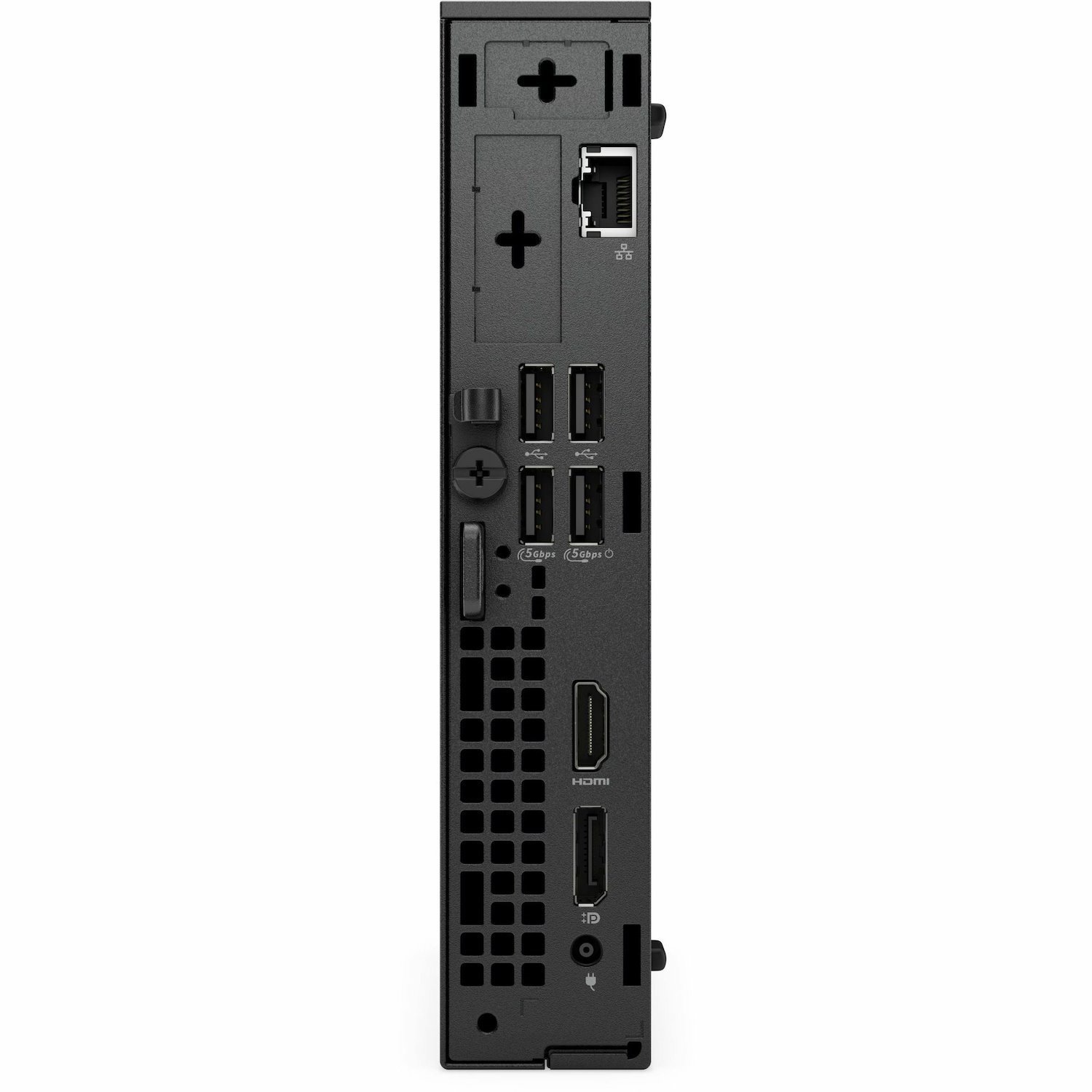 Dell Pro Micro QCM1255 Desktop Computer - AMD Ryzen 5 PRO 8500GE - 16 GB - 512 GB SSD - Micro PC