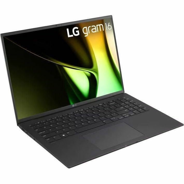 LG gram 16Z90S-G.AAB5U1 16" Notebook - WQXGA - Intel Core Ultra 7 155H - Intel Evo Platform - 16 GB - 512 GB SSD - Black