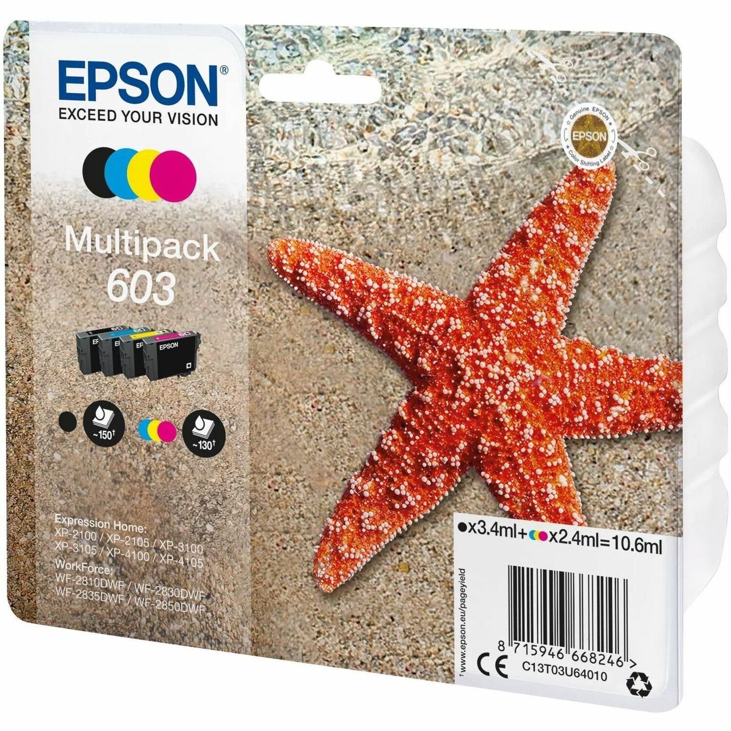 Epson Multipack 4-Colours 603 Ink