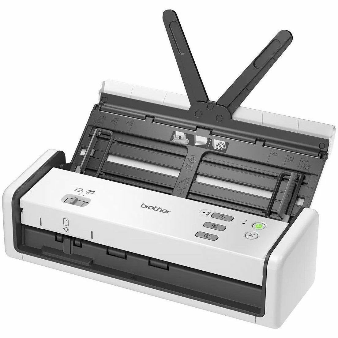 Brother ADS1300 Large Format Sheetfed Scanner - 600 x 600 dpi Optical - White