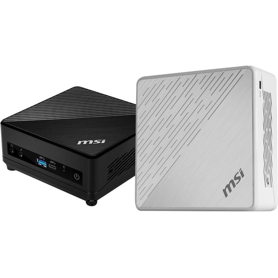 MSI Cubi 5 Cubi 5 10M-693US Desktop Computer - Intel Core i3 10th Gen i3-10110U - 8 GB - 256 GB SSD - Mini PC - White