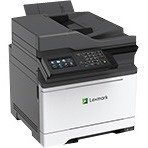 Lexmark CX522ade Laser Multifunction Printer-Color-Copier/Fax/Scanner-35 ppm Mono/35 ppm Color Print-2400x600 Print-Automatic Duplex Print-85000 Pages Monthly-251 sheets Input-Color Scanner-1200 Optical Scan-Color Fax-Gigabit Ethernet