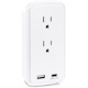 CyberPower P2WUCHD Professional 2 - Outlet Surge Protector with 500 J Surge Suppression