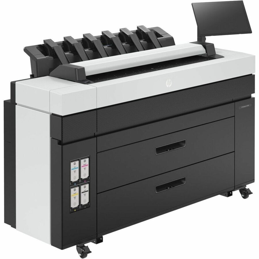 HP DesignJet XL 3800 A0 Inkjet Large Format Printer - Includes Scanner, Copier, Printer - 914.40 mm (36") Print Width - Colour